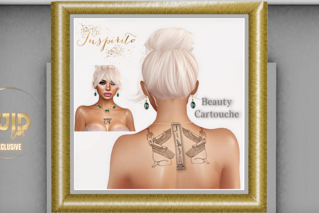 Beauty Cartouche Tattoo - BOM, L$175