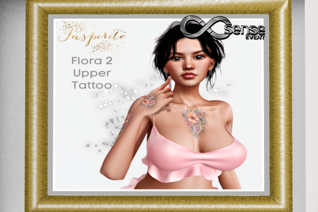 Flora 2 Upper Tattoo - BOM, L$175