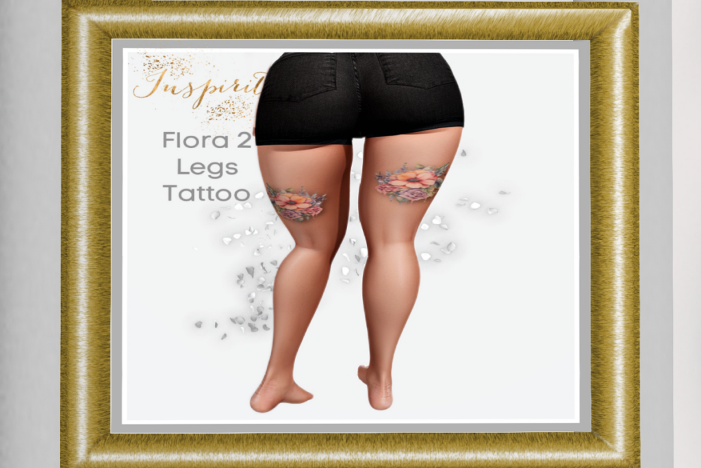 Flora 2 Legs Tattoo - BOM, L$175