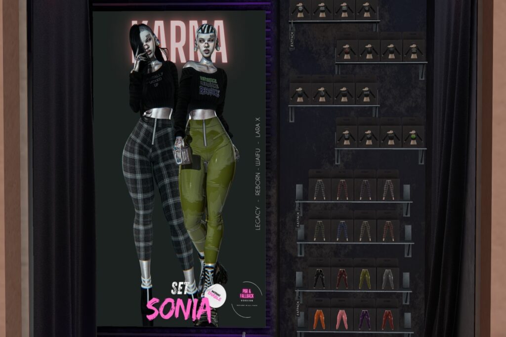 Sonia Outfit - Legacy/MaitreyaX/Reborn/+mods, L$399 each/L$1699-L$1799 each FP