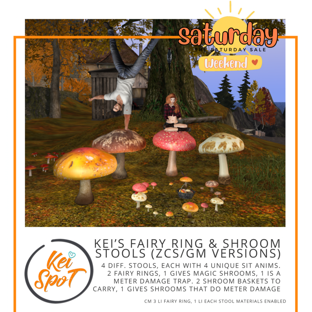 Fairy Ring &amp; Shroom Stools	&lt;a href=&quot;http://maps.secondlife.com/secondlife/Hardrada/90/104/3801&quot; target=&quot;_blank&quot;&gt;Teleport&lt;/a&gt;