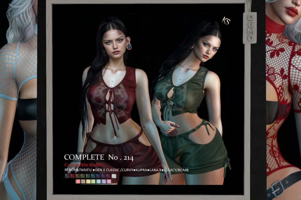 Complete Outfit No. 214 - GenX/Inithium/Legacy/MaitreyaX/Reborn/+mods, L$299