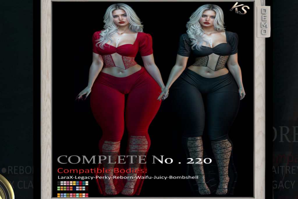 Complete Outfit No. 220 - Legacy/MaitreyaX/Reborn/+mods, L$299