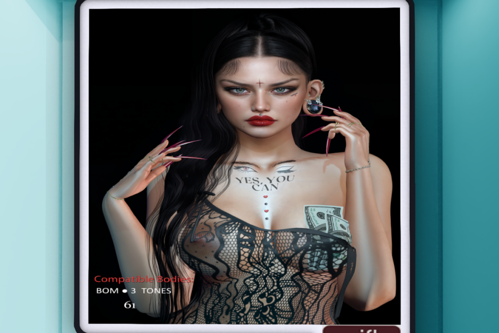 Tattoo 61 - BOM, L$250