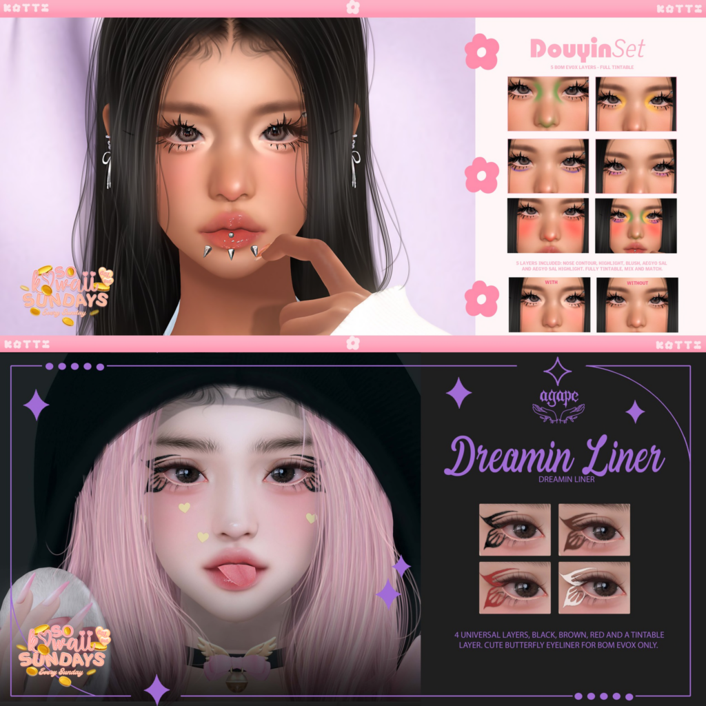 Douyin Cosmetics - EvoX | Dreamin Liner - EvoX	&lt;a href=&quot;https://maps.secondlife.com/secondlife/Dark%20Desires/243/201/25&quot; target=&quot;_blank&quot;&gt;Teleport&lt;/a&gt;