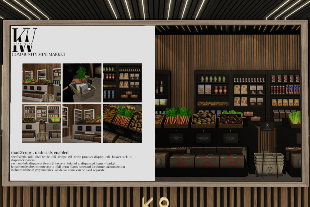 Community Mini Market, L$899