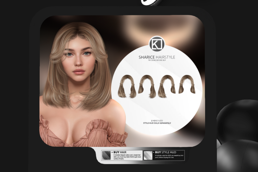 Sharice Hair, L$99-L$199 each