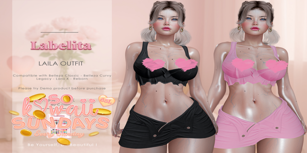 Laila Outfit - GenX/Legacy/MaitreyaX/Reborn	&lt;a href=&quot;http://maps.secondlife.com/secondlife/LIVE%20LOVE/102/192/21&quot; target=&quot;_blank&quot;&gt;Teleport&lt;/a&gt;