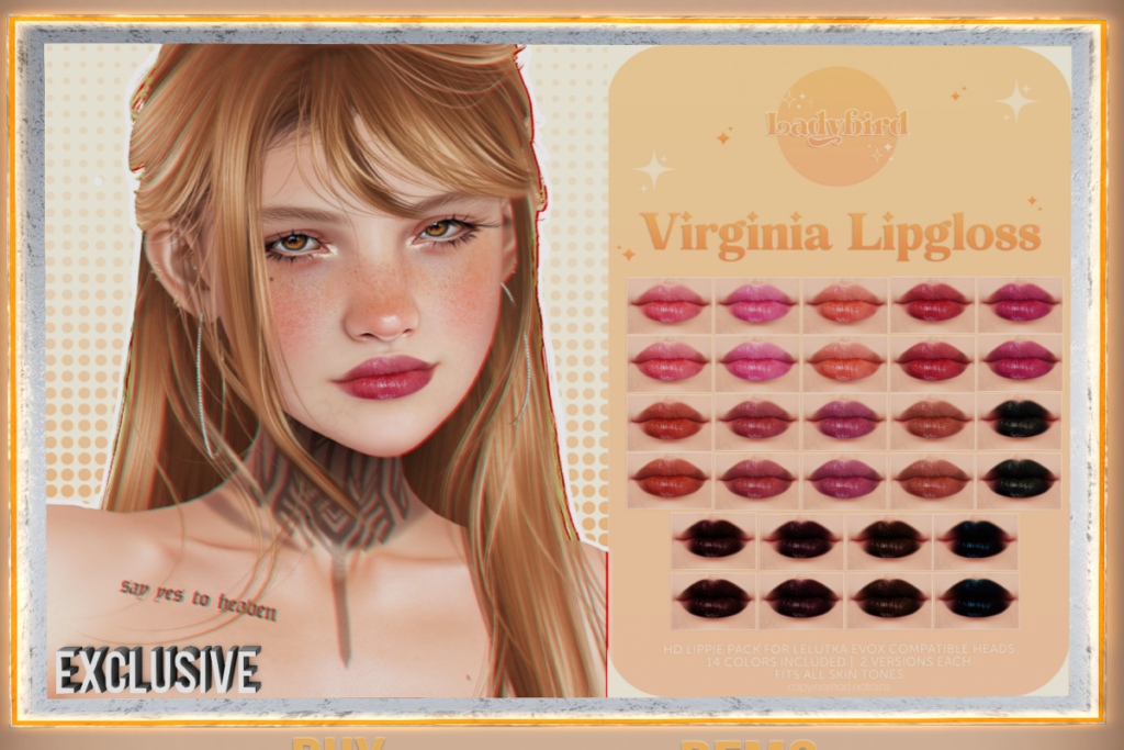 Virginia Lipgloss - EvoX, L$275