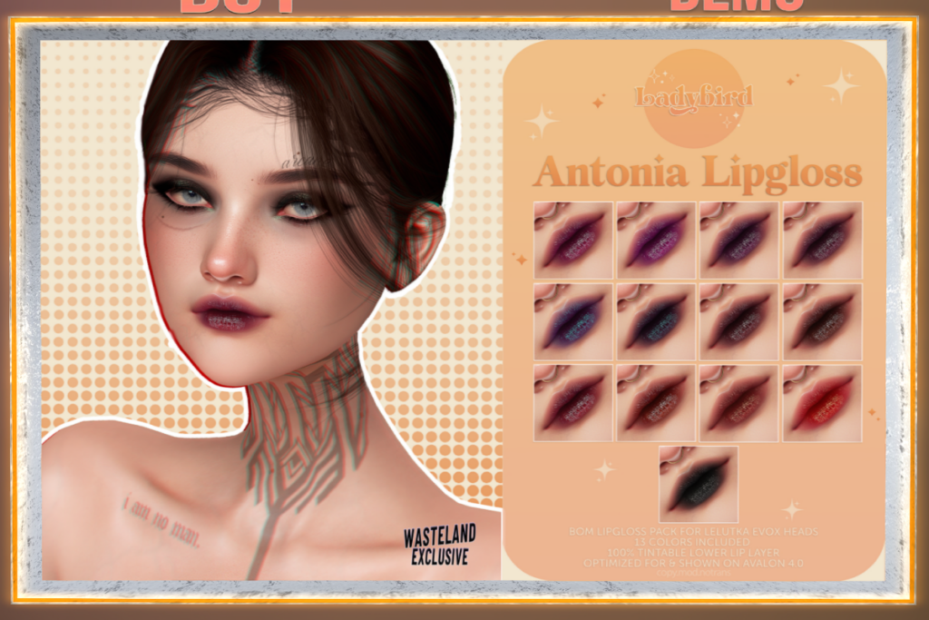 Antonia Lipgloss - EvoX, L$275