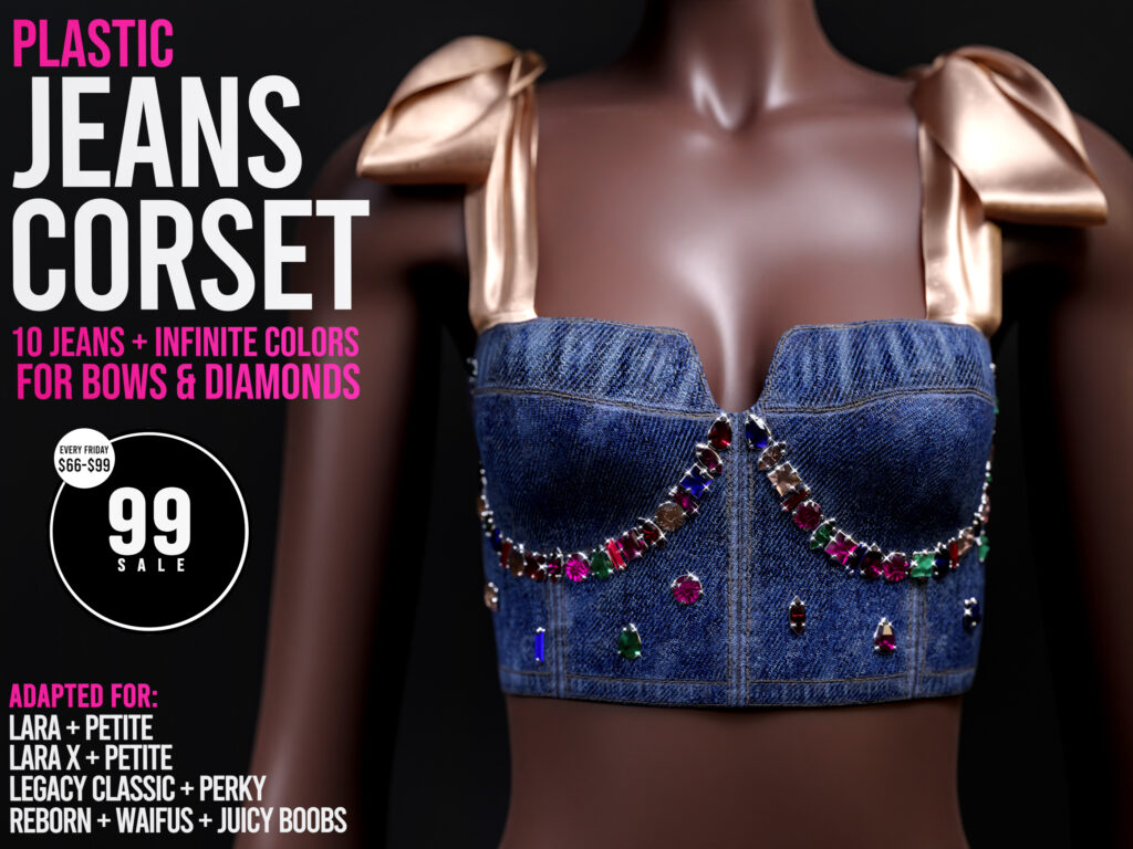 Jeans Corset - Legacy/Maitreya/Reborn/+mods	&lt;a href=&quot;http://maps.secondlife.com/secondlife/Triple%20Trouble/59/214/22&quot; target=&quot;_blank&quot;&gt;Teleport&lt;/a&gt;
