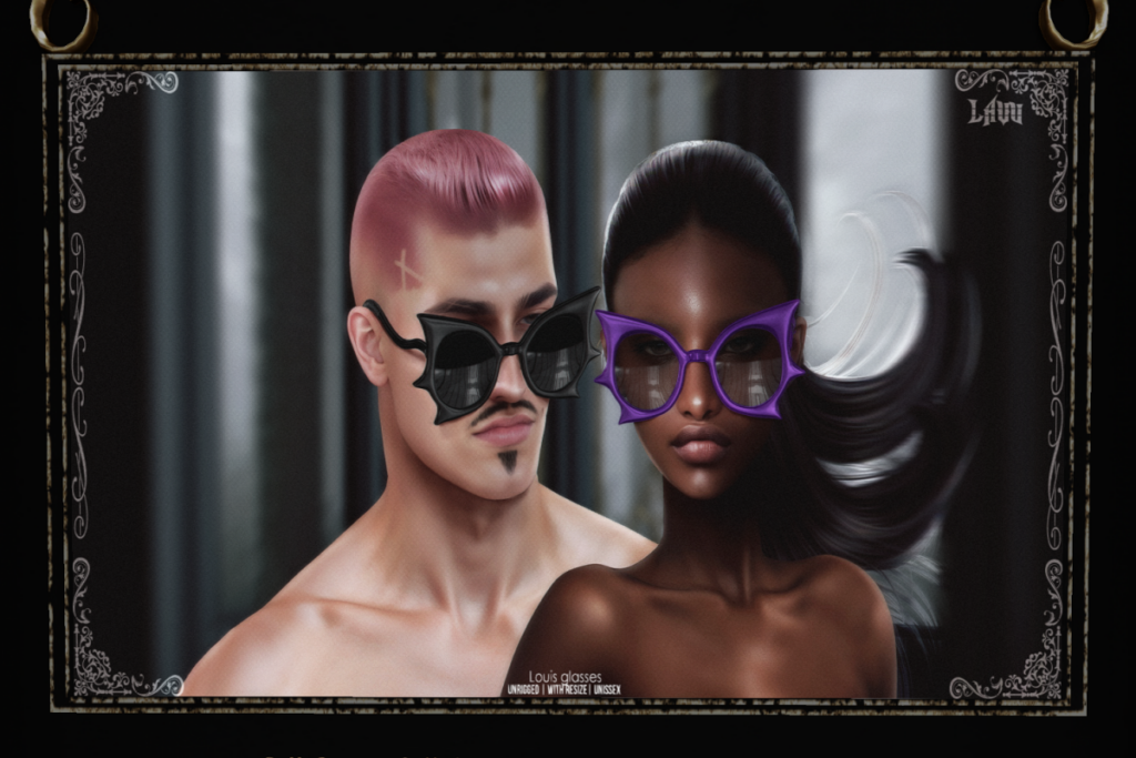 Louis Glasses, L$269 each/L$899 FP