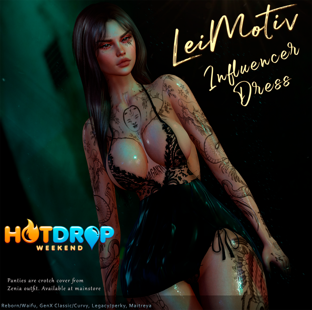 Influencer Dress - GenX/Legacy/Maitreya/Reborn/+mods