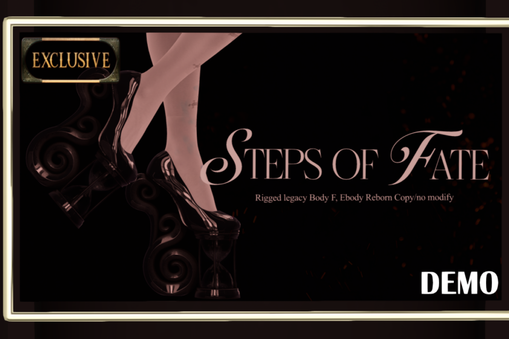 Steps of Faith - Legacy/Reborn, L$150 each/L$699 FP