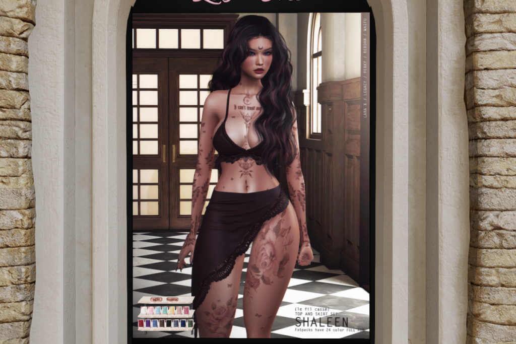 Shaleen Top and Skirt - Legacy/MaitreyaX/Reborn/+mods, L$415 each/L$1815 FP