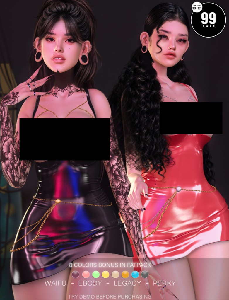 Gabriella Dress - Legacy/Reborn/+mods	&lt;a href=&quot;http://maps.secondlife.com/secondlife/Crystal%20Isle/139/123/60&quot; target=&quot;_blank&quot;&gt;Teleport&lt;/a&gt;