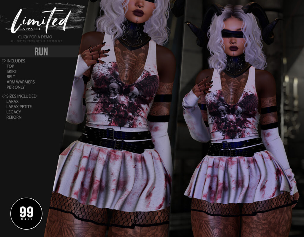 Run Outfit - Legacy/MaitreyaX/Reborn/+mods	&lt;a href=&quot;http://maps.secondlife.com/secondlife/Sim%20Style/225/105/26&quot; target=&quot;_blank&quot;&gt;Teleport&lt;/a&gt;