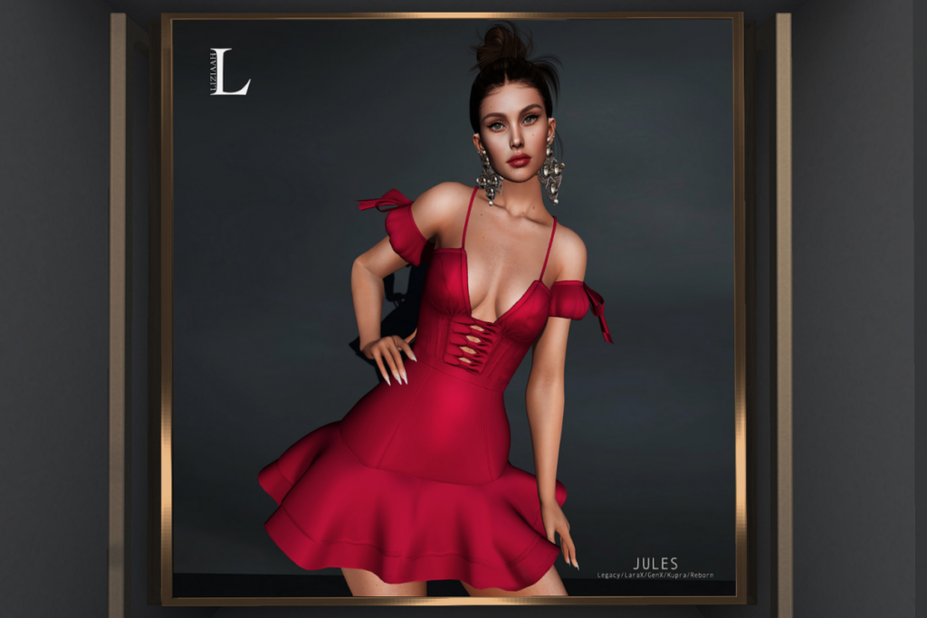 Jules Dress - GenX/Inithium/Legacy/MaitreyaX/Reborn, L$290 each/L$999 FP