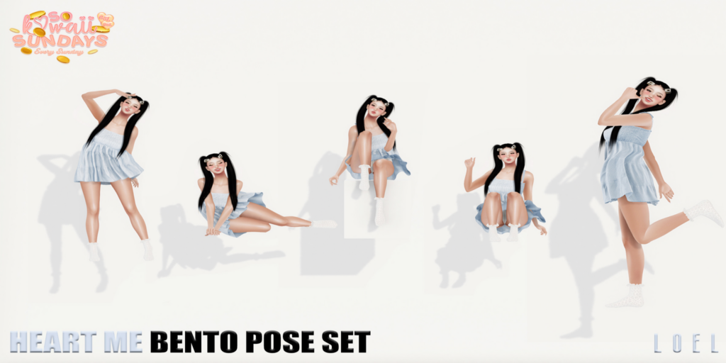 Heart Me Poses	&lt;a href=&quot;http://maps.secondlife.com/secondlife/Stargazer%20Galaxy/101/47/3118&quot; target=&quot;_blank&quot;&gt;Teleport&lt;/a&gt;