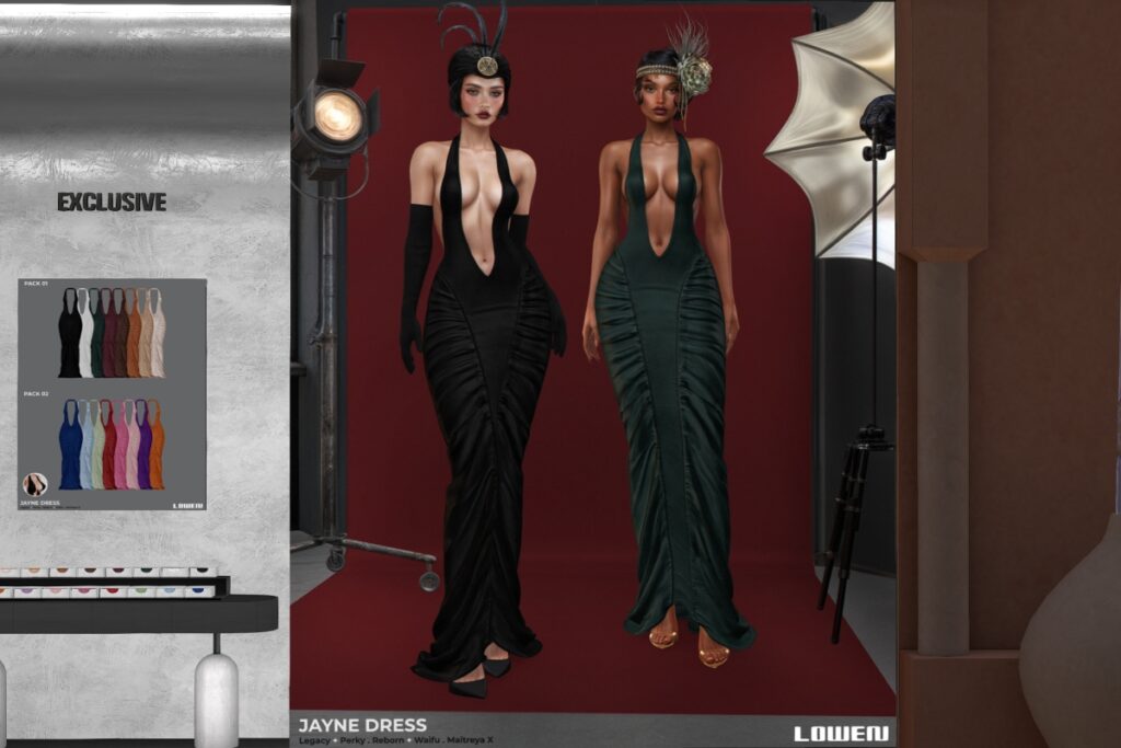 Jayne Dress - Legacy/MaitreyaX/Reborn/+mods, L$299 each FP