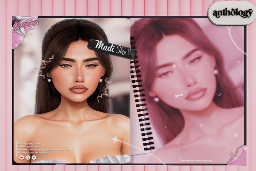 Madi Skin - EvoX/Velour, L$699 each/L$3995 FP