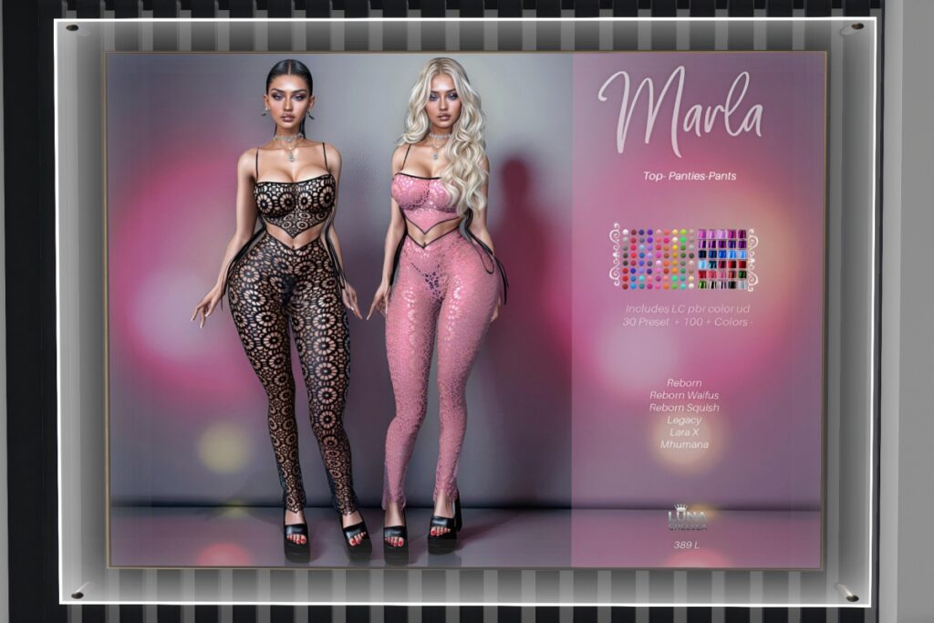 Marla Outfit - Legacy/MaitreyaX/Nhumana/Reborn/+mods, L$389 FP