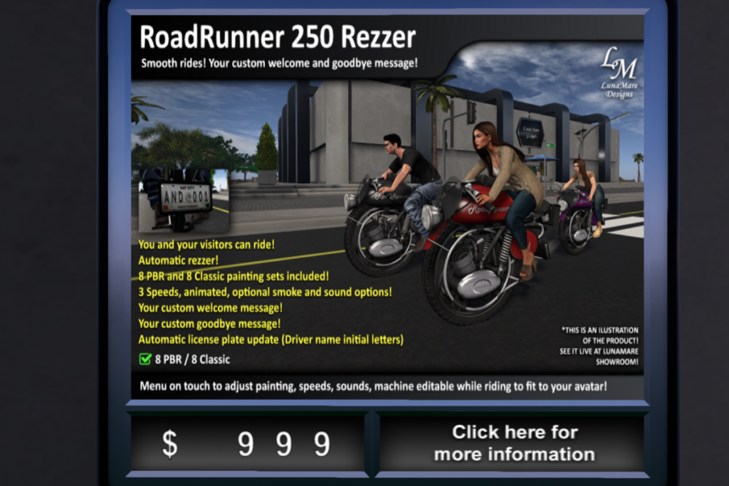 Road Runner, L$999