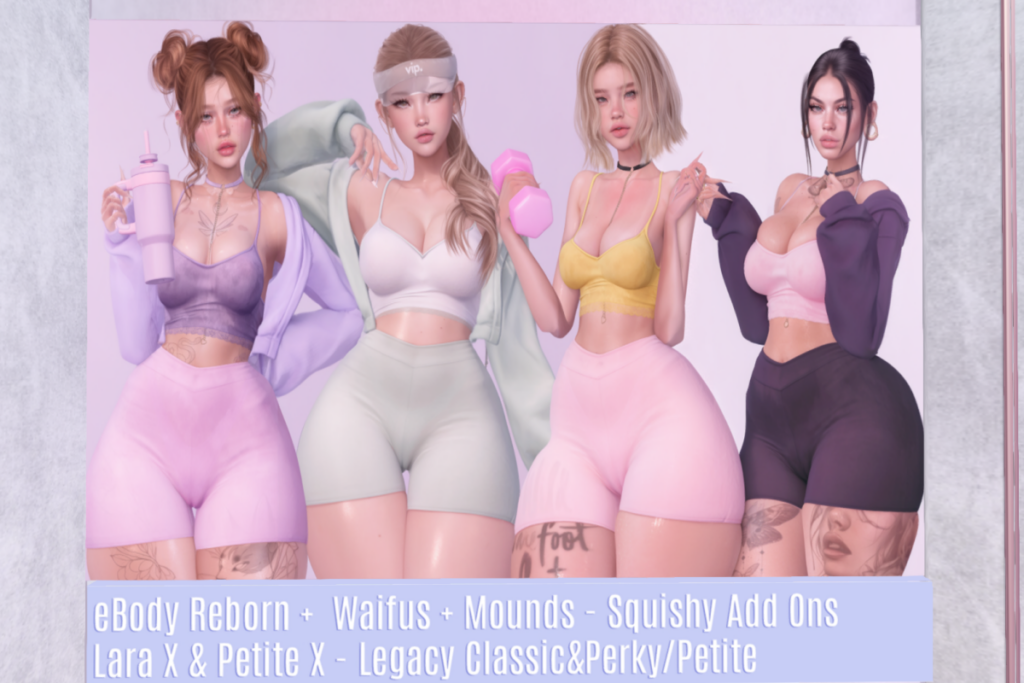 Yuno Outfit - Legacy/MaitreyaX/Reborn/+mods, L$249-L$299 each/L$199-L$1299 each FP/L$1699 MP