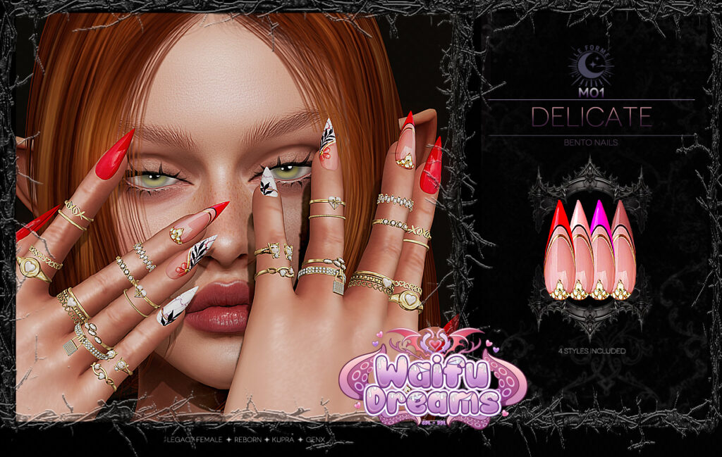 Delicate nails - GenX/Inithium/Legacy/Reborn