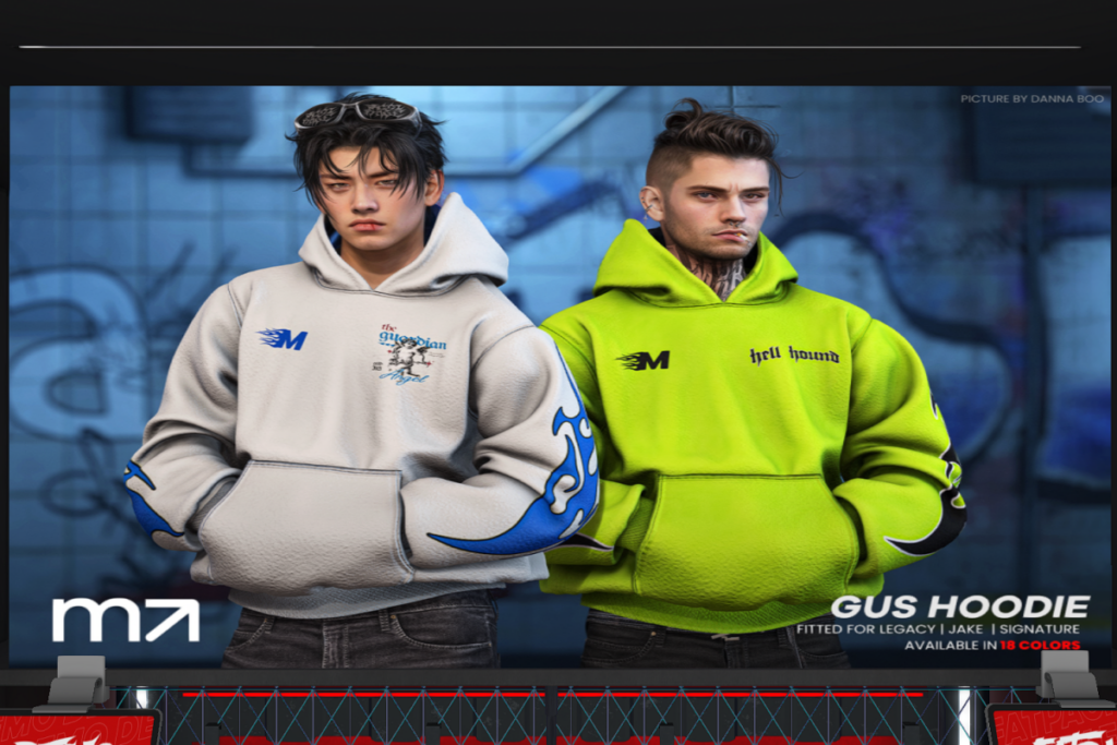 Gus Hoodie - Jake/Legacy/Signature, L$299 each/L$999 FP