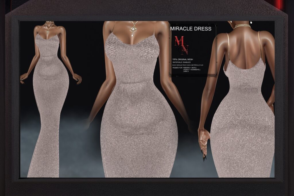 Miracle Dress - Legacy/MaitreyaX/Reborn/+mods, L$350 each/L$2050 FP