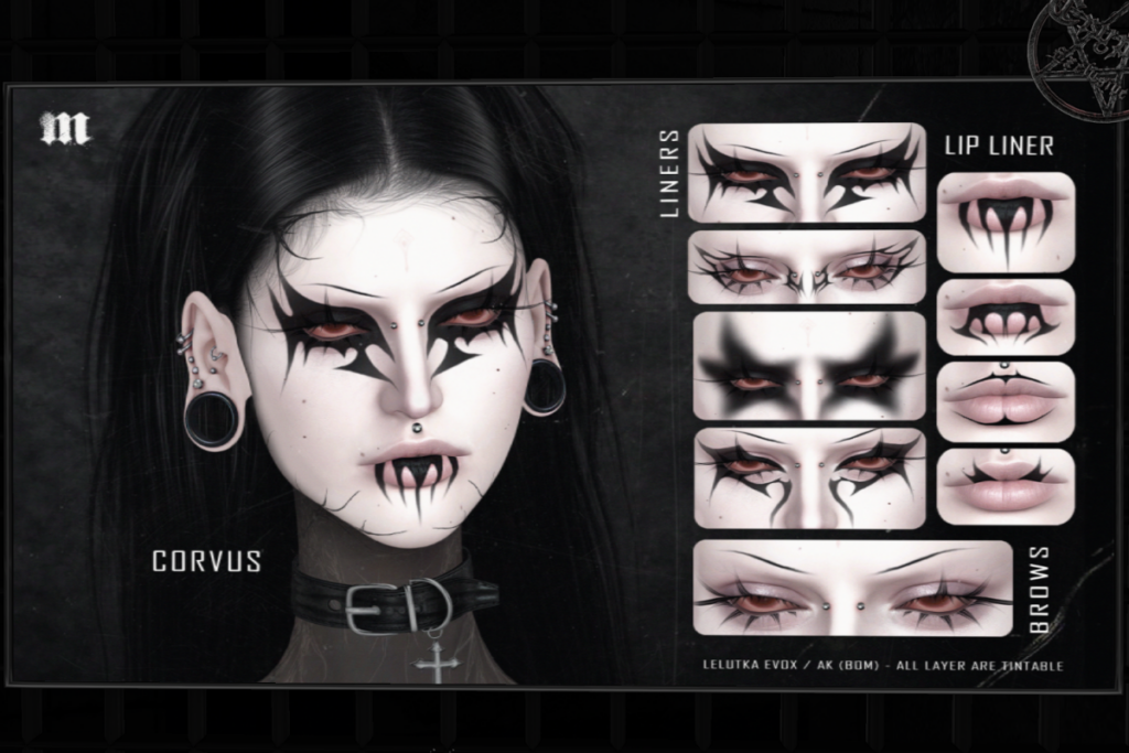 Corvus Makeup Set - EvoX, L$300