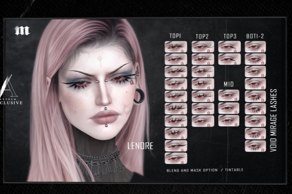 Lenore Lashes - Void Mirage, L$400