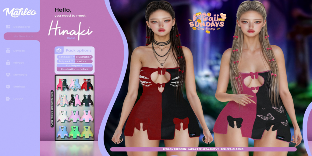 Hinaki Dress - GenX/Legacy/MaitreyaX/Reborn	&lt;a href=&quot;http://maps.secondlife.com/secondlife/Vardor/78/195/22&quot; target=&quot;_blank&quot;&gt;Teleport&lt;/a&gt;