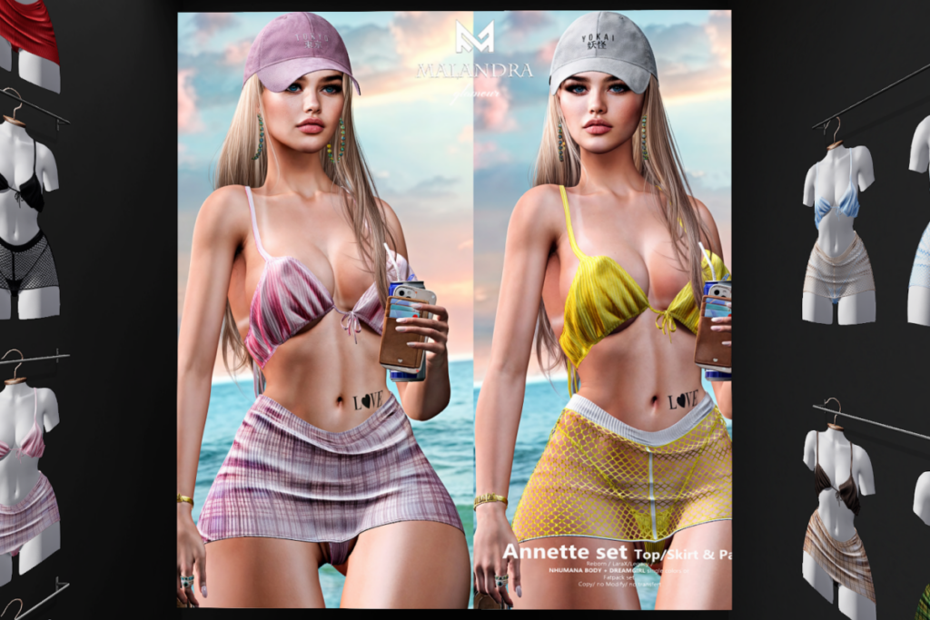 Annette Set - Legacy/MaitreyaX/Nhumana/Reborn/+mods, L$249 each/L$1899 FP