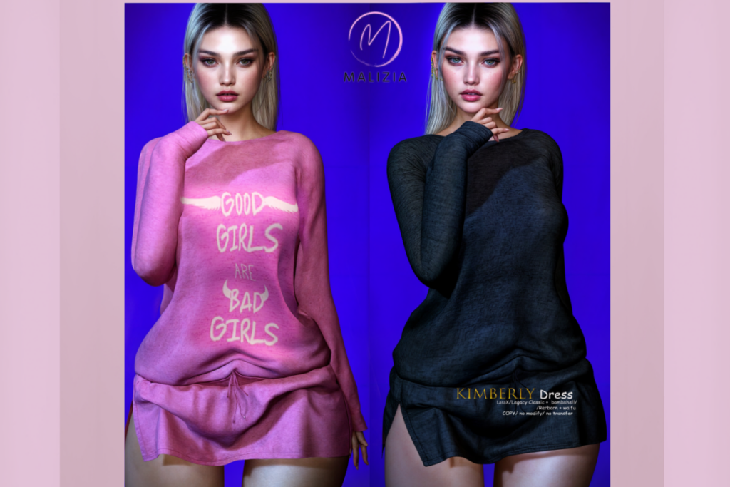 Kimberly Dress - Legacy/MaitreyaX/Reborn/+mods, L$219 each/L$1499 FP