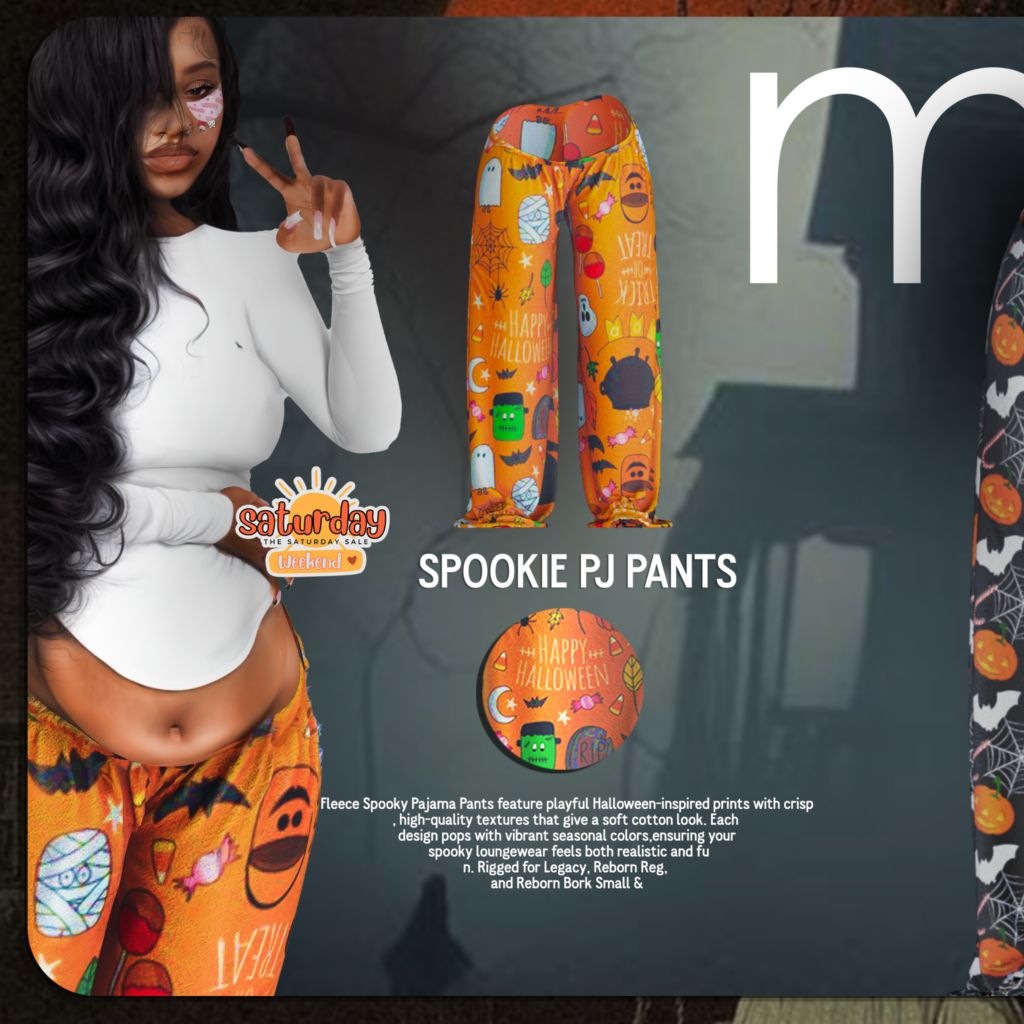 Spookie PJ Pants - Legacy/Reborn/+mods	&lt;a href=&quot;http://maps.secondlife.com/secondlife/Hoch/22/87/2139&quot; target=&quot;_blank&quot;&gt;Teleport&lt;/a&gt;