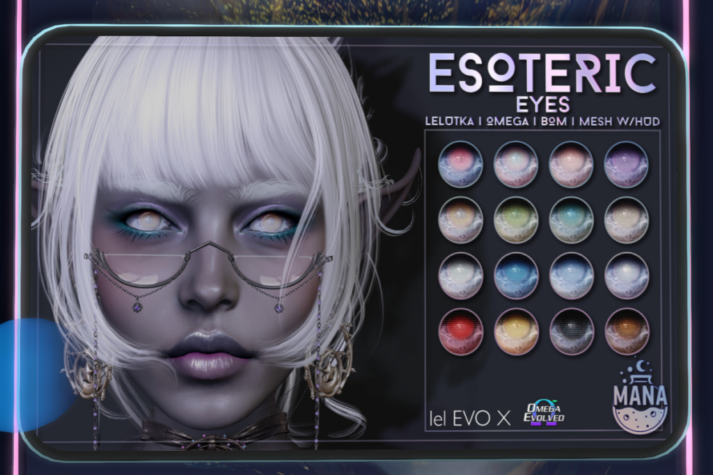 Esoteric Eyes - BOM/Lelutka/Mesh/Omega, L$399