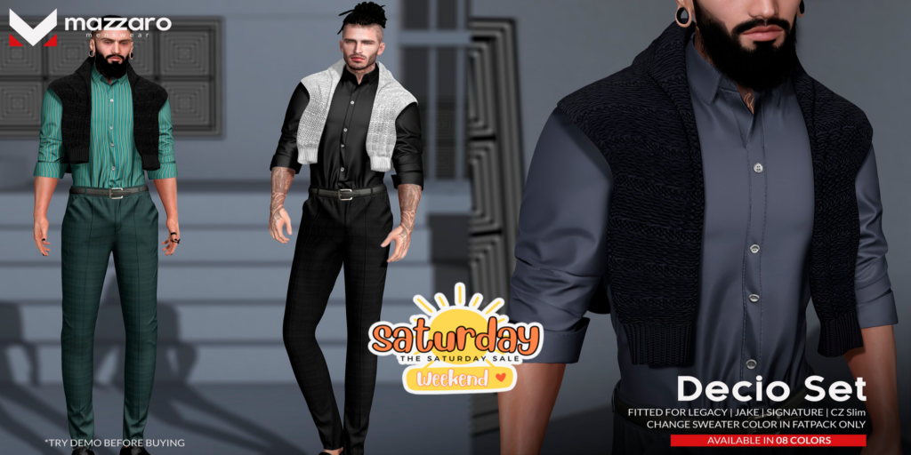 Decio Set - CZ Slim/Jake/Legacy/Signature	&lt;a href=&quot;http://maps.secondlife.com/secondlife/Heartbreak/131/129/166&quot; target=&quot;_blank&quot;&gt;Teleport&lt;/a&gt;