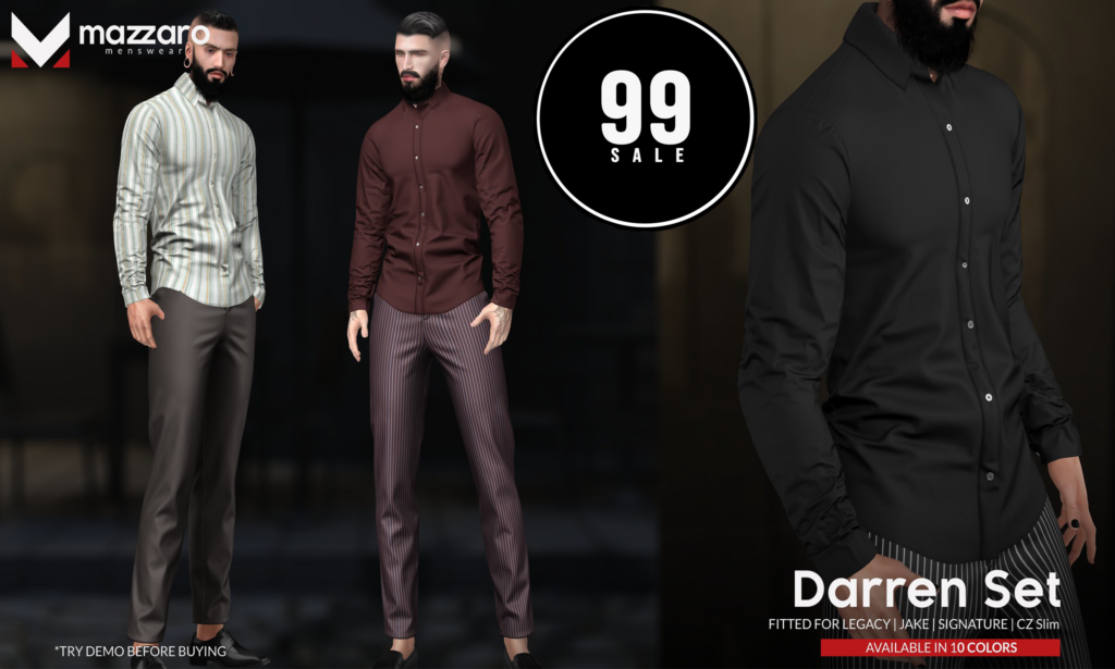 Darren Set - CZ Slim/Jake/Legacy/Signature	&lt;a href=&quot;http://maps.secondlife.com/secondlife/Heartbreak/131/129/166&quot; target=&quot;_blank&quot;&gt;Teleport&lt;/a&gt;