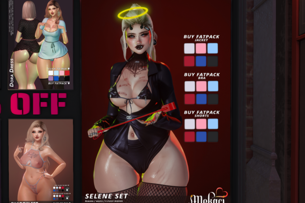 Selene Outfit - Reborn/+mods, L$199 each/L$1200 each FP
