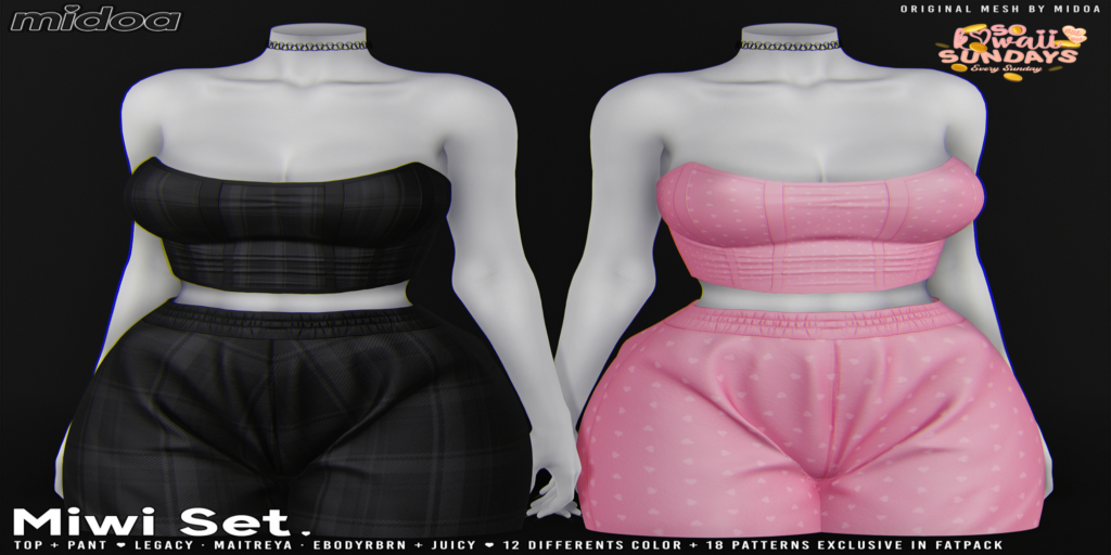 Miwi Set - Legacy/Maitreya/Reborn/+mods	&lt;a href=&quot;http://maps.secondlife.com/secondlife/Filhomes/19/70/2677&quot; target=&quot;_blank&quot;&gt;Teleport&lt;/a&gt;