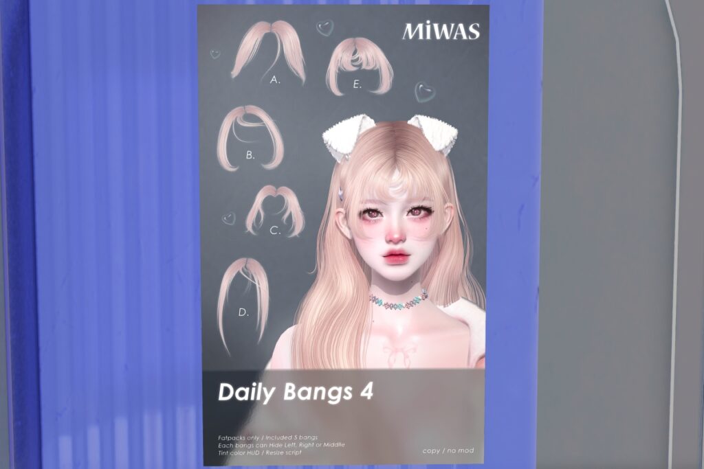Daily Bangs 4, L$599 FP