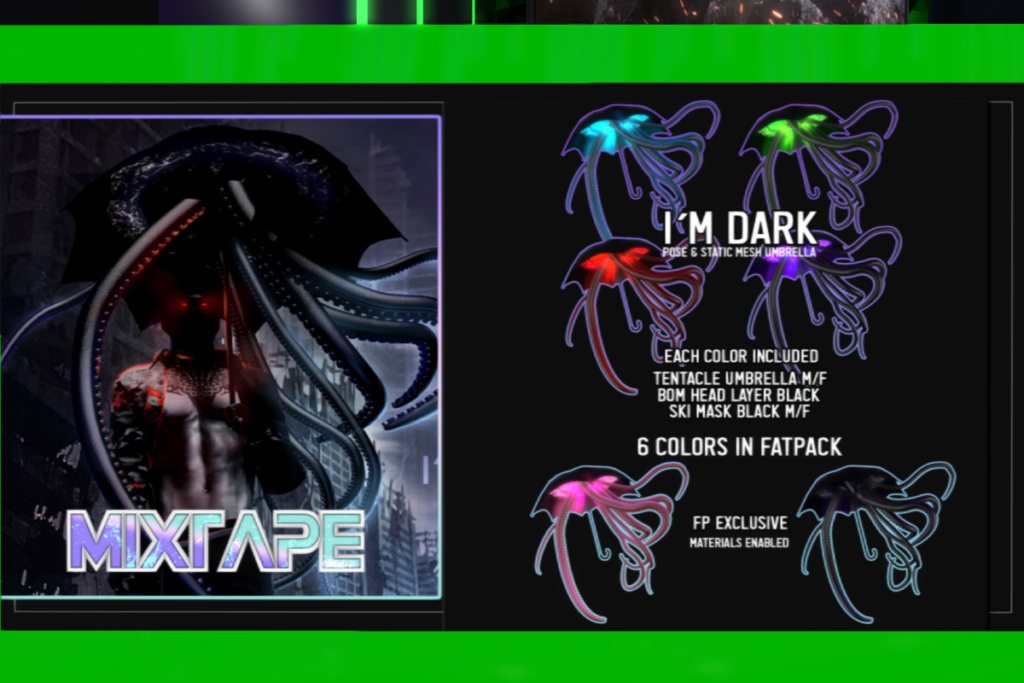 I&#039;m Dark Umbrella, L$199