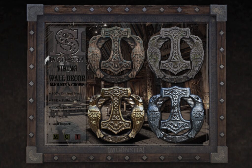 Viking Wall Decor, L$119 FP