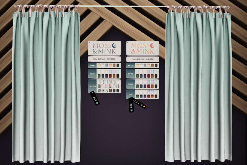 Tala Curtains, L$198 each