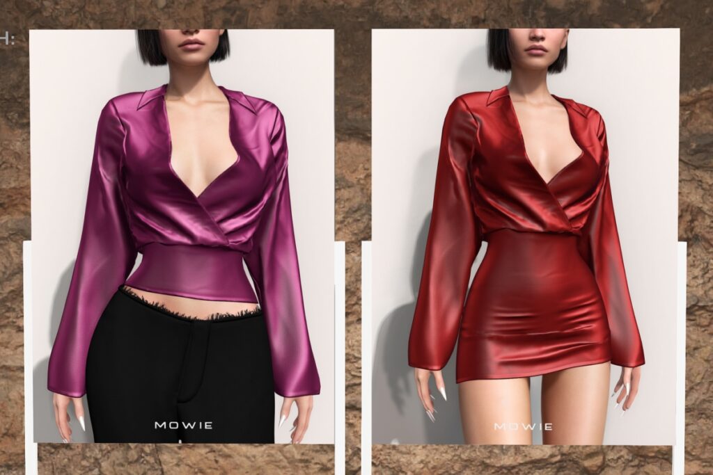 Halle Shirt &amp; Halle Dress - Legacy/MaitreyaX/Reborn, L$349-L$369 each FP