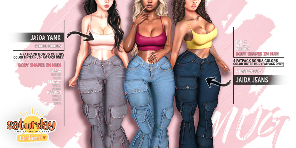 Jaida Outfit - Legacy/Legacy V-Tech/MaitreyaX/Reborn/Reborn V-Tech/+mods	&lt;a href=&quot;http://maps.secondlife.com/secondlife/Mug/67/198/34&quot; target=&quot;_blank&quot;&gt;Teleport&lt;/a&gt;