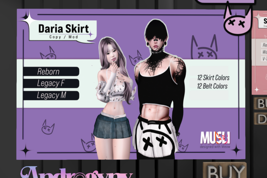 Daria Skirt - Legacy F+M/Reborn, L$849