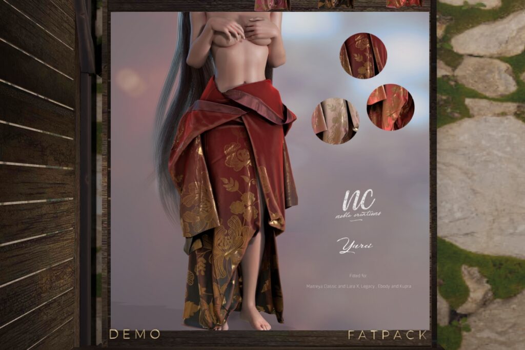 Yurei Robe - Inithium/Legacy/Maitreya/Reborn/+mods, L$399 each/L$1099 FP